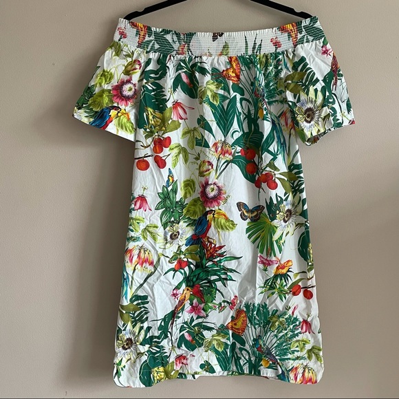 J. Crew Dresses & Skirts - JCrew Floral Off-Shoulder Dress